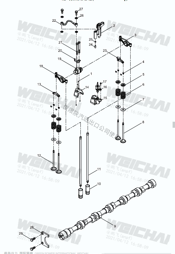Клапан электромагнитный WP13 612630190017