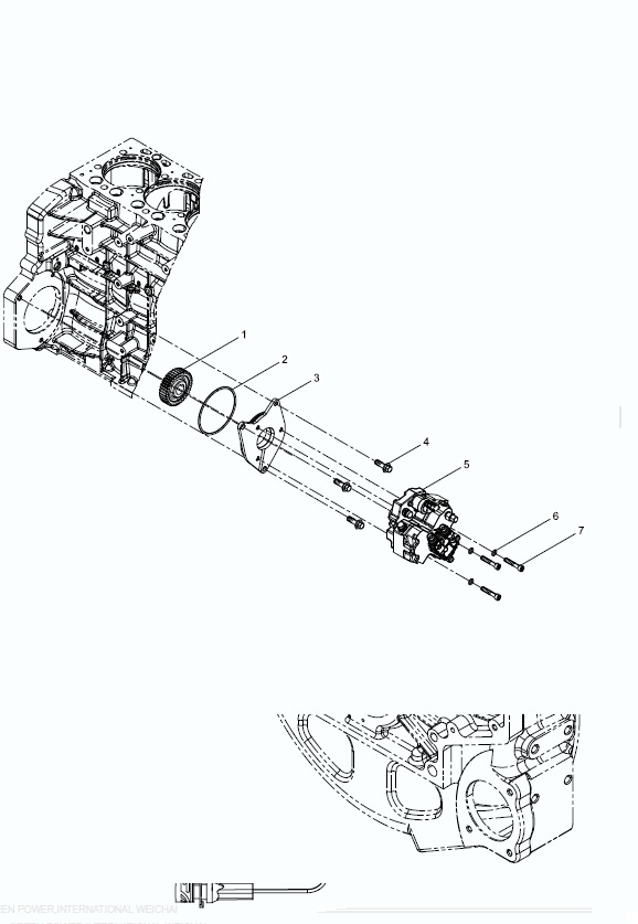 Кольцо уплотнительное ТНВД 610800080887 WP7
